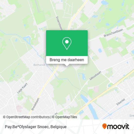 Pay.Be*Olyslager Snoec kaart