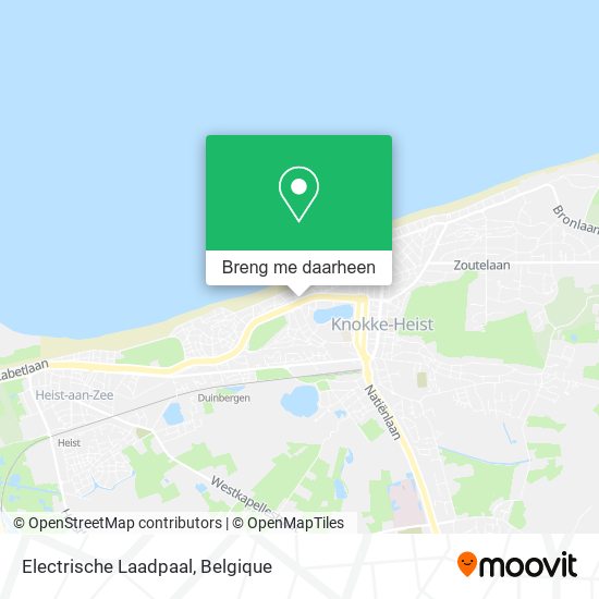 Electrische Laadpaal kaart