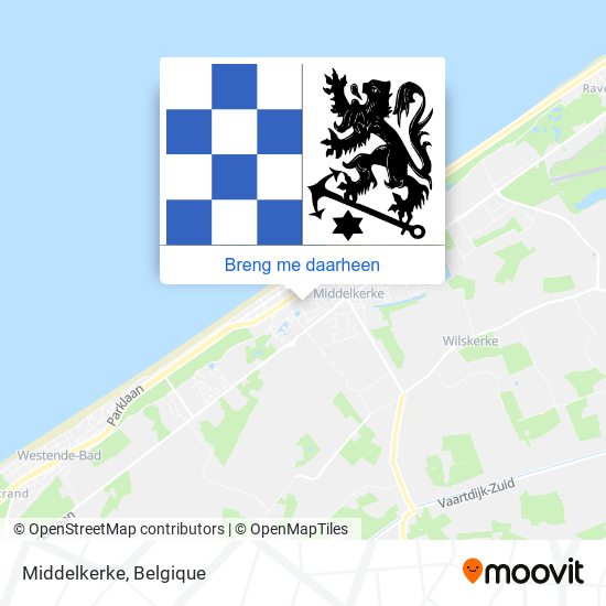 Middelkerke kaart