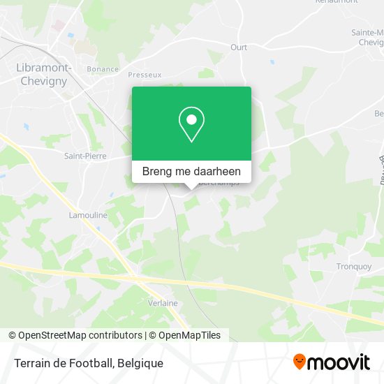 Terrain de Football kaart