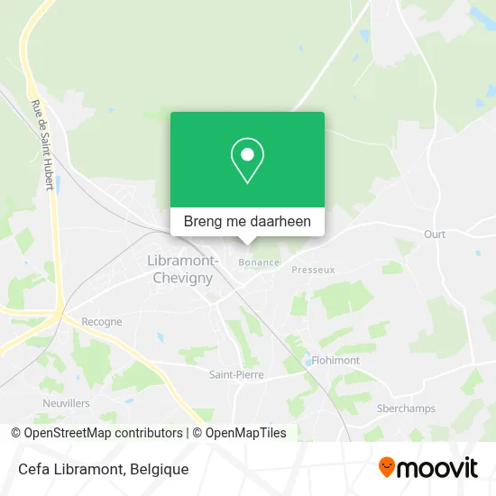 Cefa Libramont kaart