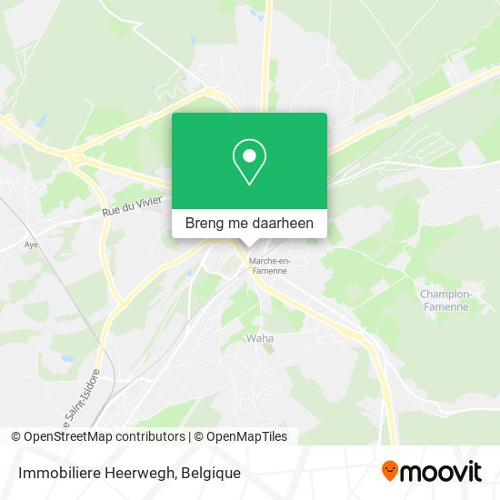 Immobiliere Heerwegh kaart