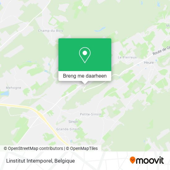 Linstitut Intemporel kaart