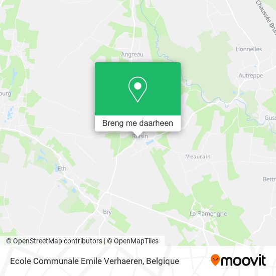 Ecole Communale Emile Verhaeren kaart