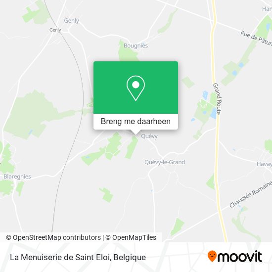 La Menuiserie de Saint Eloi kaart
