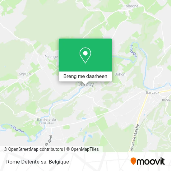 Rome Detente sa kaart