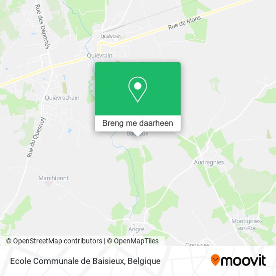Ecole Communale de Baisieux kaart
