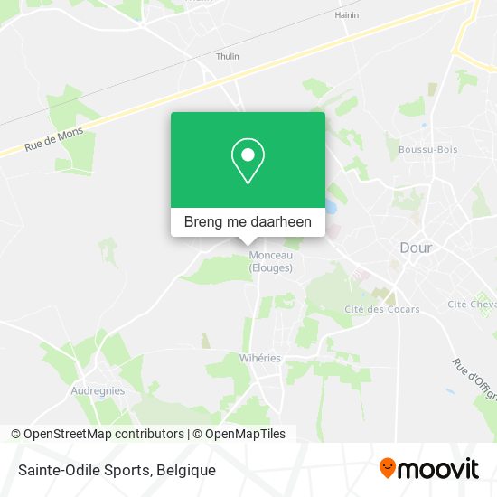 Sainte-Odile Sports kaart