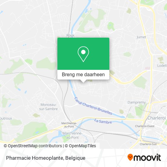 Pharmacie Homeoplante kaart