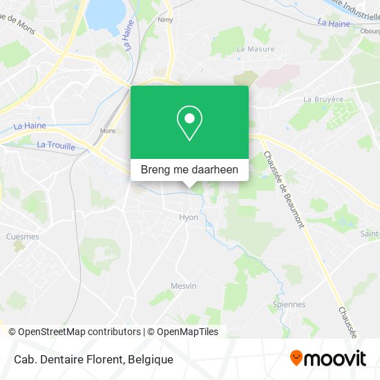 Cab. Dentaire Florent kaart
