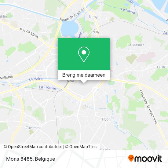 Mons 8485 kaart