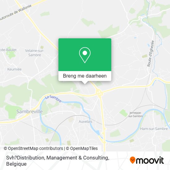 Svh?Distribution, Management & Consulting kaart