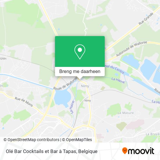Olé Bar Cocktails et Bar à Tapas kaart