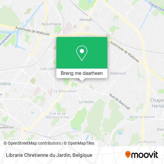 Librarie Chretienne du Jardin kaart