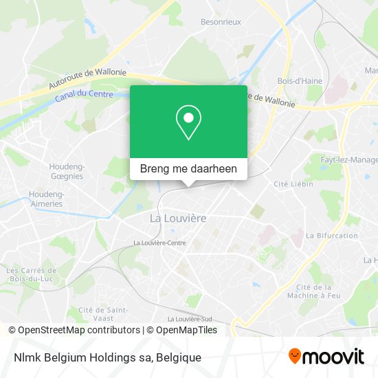 Nlmk Belgium Holdings sa kaart