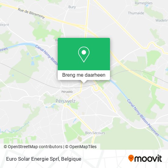Euro Solar Energie Sprl kaart