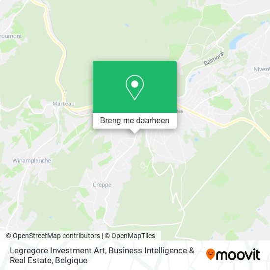 Legregore Investment Art, Business Intelligence & Real Estate kaart