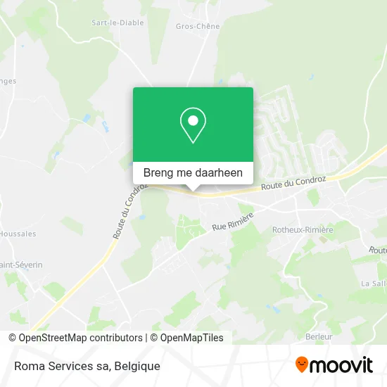 Roma Services sa kaart