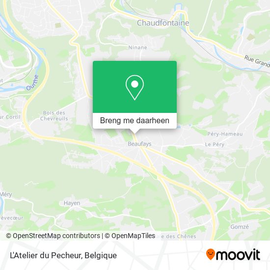 L'Atelier du Pecheur kaart