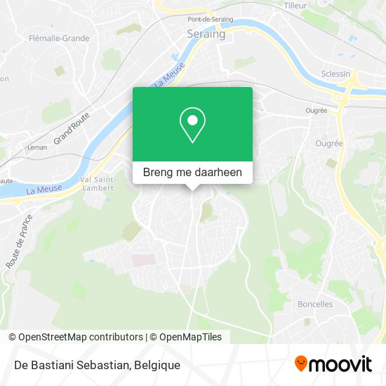 De Bastiani Sebastian kaart