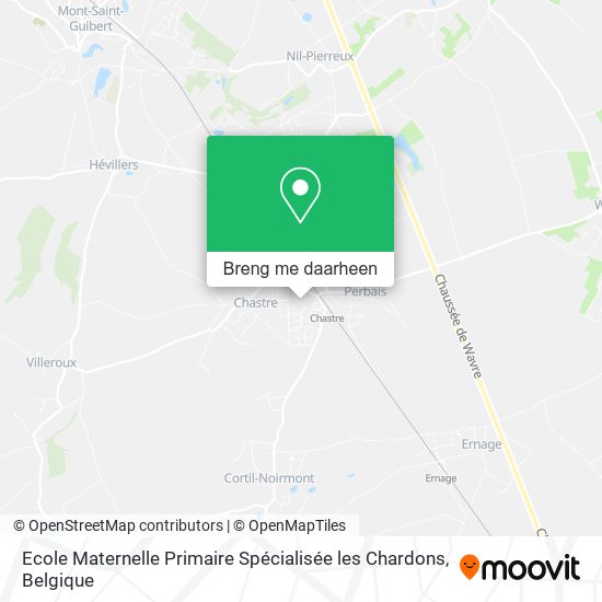 Ecole Maternelle Primaire Spécialisée les Chardons kaart