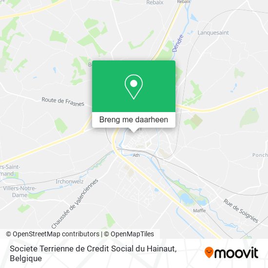 Societe Terrienne de Credit Social du Hainaut kaart