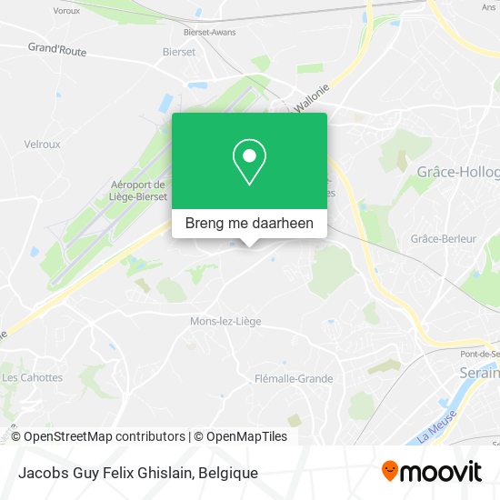 Jacobs Guy Felix Ghislain kaart