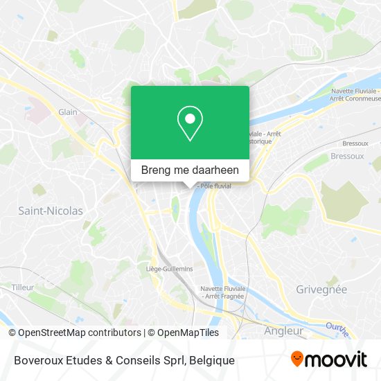 Boveroux Etudes & Conseils Sprl kaart