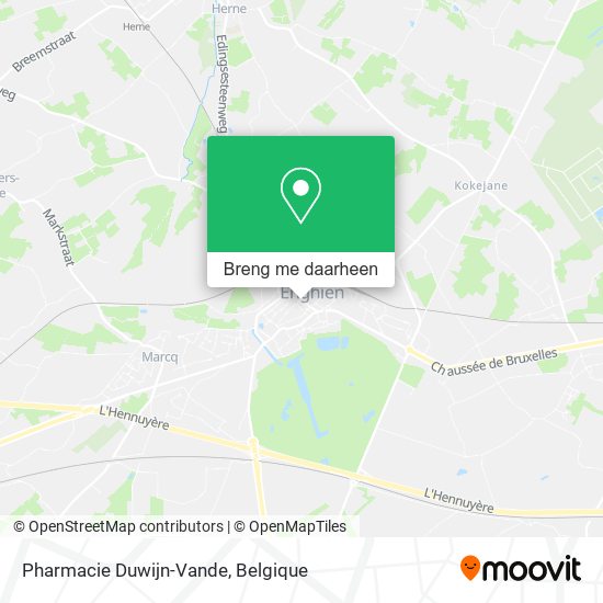 Pharmacie Duwijn-Vande kaart