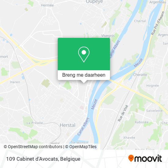 109 Cabinet d'Avocats kaart