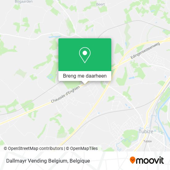 Dallmayr Vending Belgium kaart