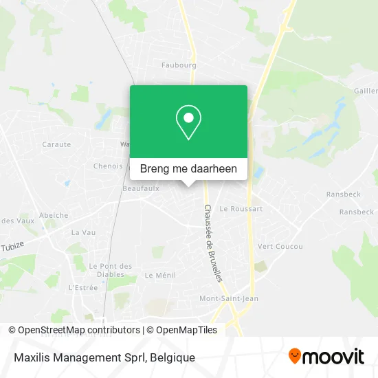 Maxilis Management Sprl kaart