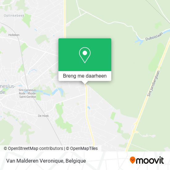 Van Malderen Veronique kaart