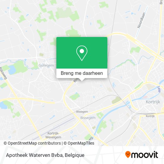 Apotheek Waterven Bvba kaart