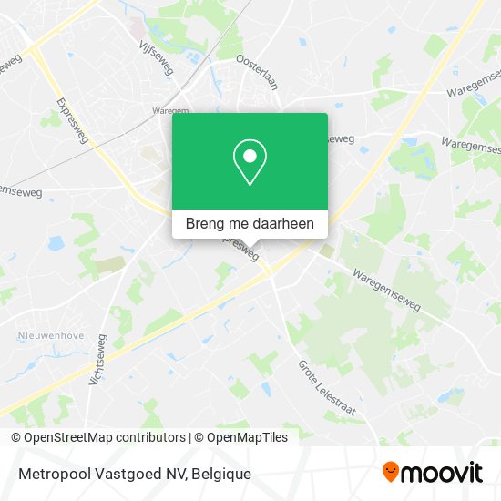 Metropool Vastgoed NV kaart
