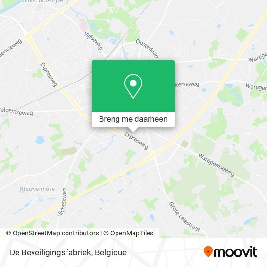 De Beveiligingsfabriek kaart