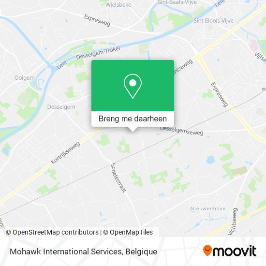Mohawk International Services kaart