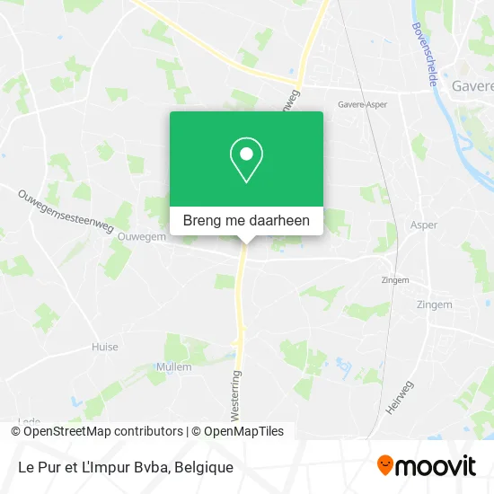 Le Pur et L'Impur Bvba kaart