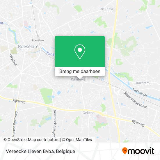 Vereecke Lieven Bvba kaart