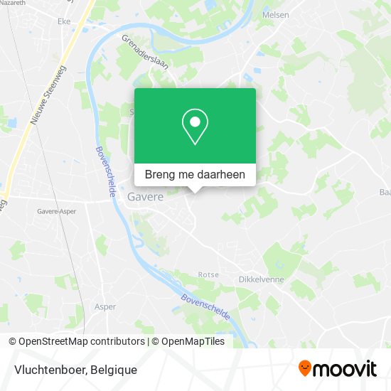 Vluchtenboer kaart