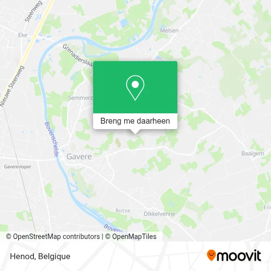 Henod kaart