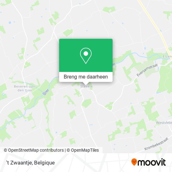 't Zwaantje kaart