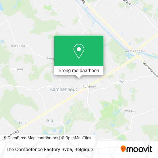 The Competence Factory Bvba kaart