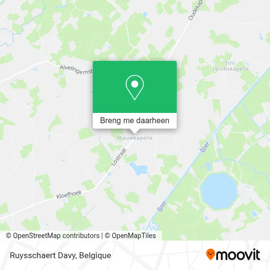 Ruysschaert Davy kaart