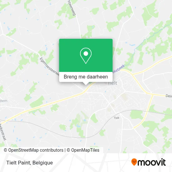 Tielt Paint kaart