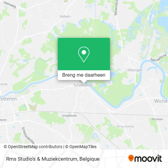 Rms Studio's & Muziekcentrum kaart