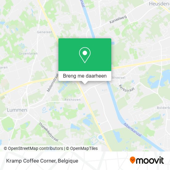 Kramp Coffee Corner kaart
