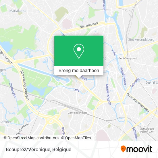 Beauprez/Veronique kaart