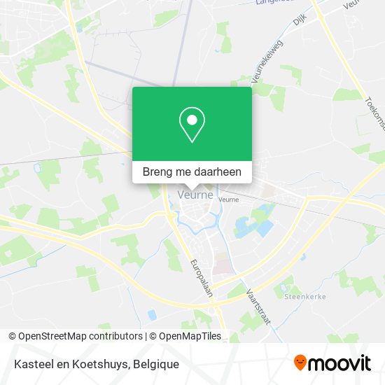 Kasteel en Koetshuys kaart