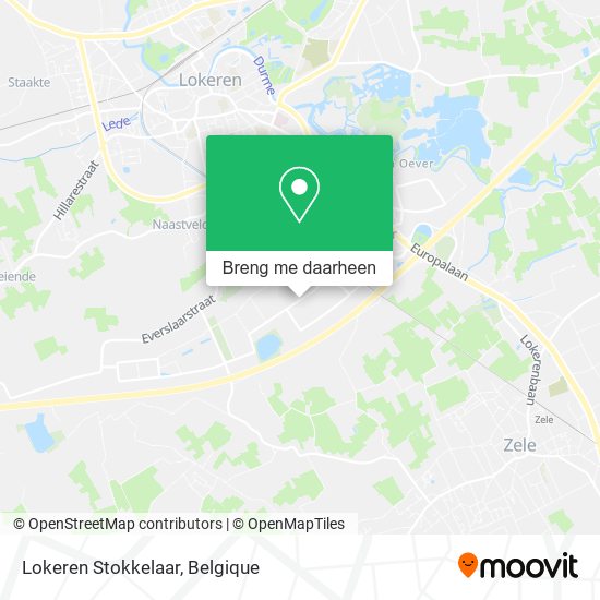 Lokeren Stokkelaar kaart